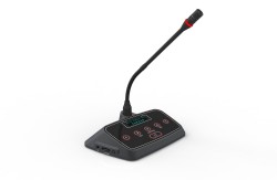 桌面式觸摸代表發言表決單元（帶OLED液晶顯示）  KD-6013D